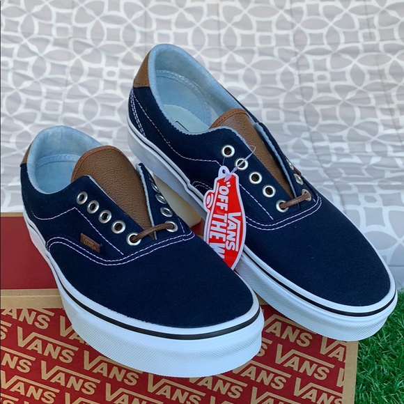 VANS ERA 59 C&L Dress Blues/Acid Denim WMNS - Picture 8 of 16